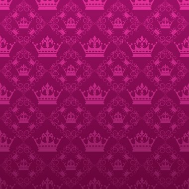 Tasarımınız için Royal duvar kağıdı arka plan. Pembe