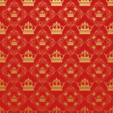 Tasarımınız için Royal duvar kağıdı arka plan. Kırmızı