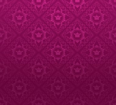 Tasarımınız için Royal duvar kağıdı arka plan. Pembe