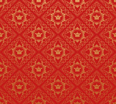 Tasarımınız için Royal duvar kağıdı arka plan. Kırmızı