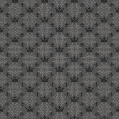 Seamless modeli. Damasko duvar kağıdı