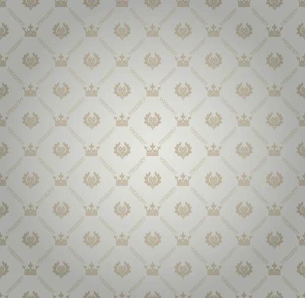 Royal Wallpaper Background for Your design. Silver — Stock Photo, Image