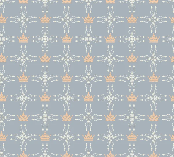 Seamless pattern. Damask Wallpaper — Stock Photo, Image