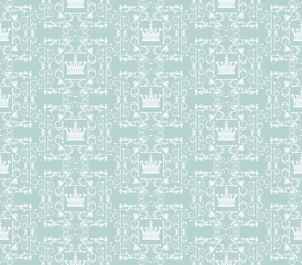 Seamless pattern. Royal Wallpaper. Retro — Stock Photo, Image