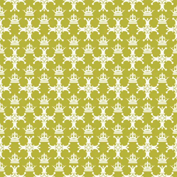 Seamless pattern. Damask Wallpaper — Stock Photo, Image