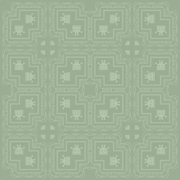 Seamless pattern. Damask Wallpaper — Stock Photo, Image