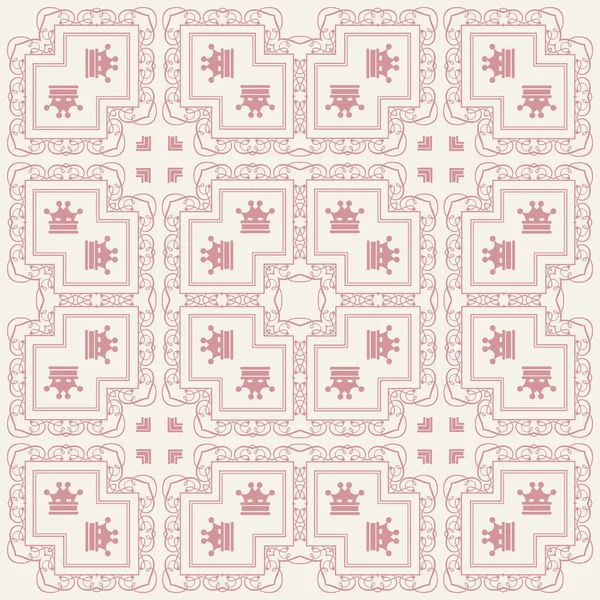 Seamless pattern. Damask Wallpaper — Stock Photo, Image