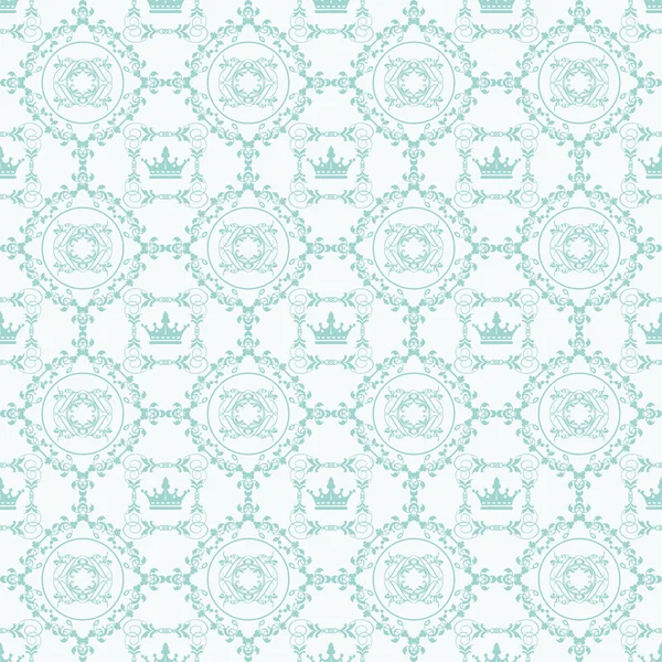 Seamless pattern. Damask Wallpaper — Stock Photo, Image