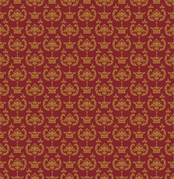 Seamless modeli. Tasarımınız için Royal duvar kağıdı
