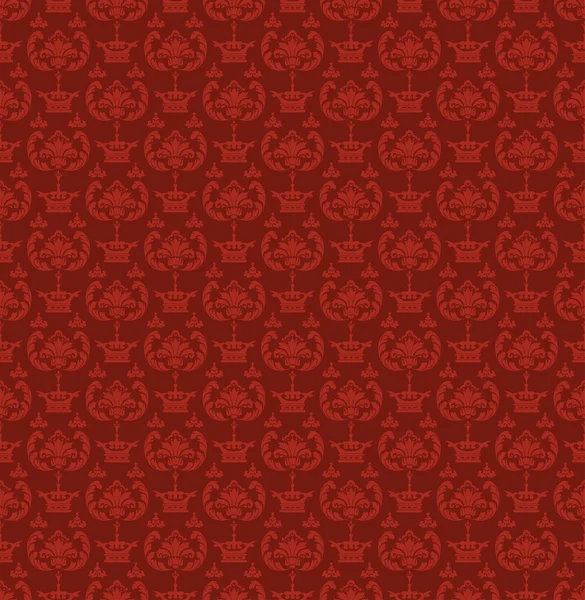 Seamless modeli. Tasarımınız için Royal duvar kağıdı