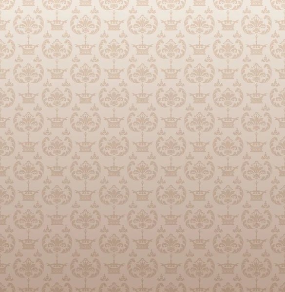 Königliche Tapete. Hintergrund. beige Farbe — Stockfoto