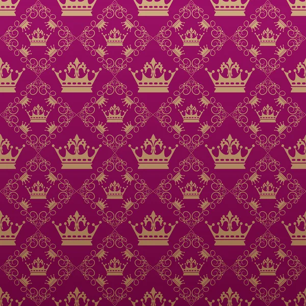 Royal Wallpaper Arrière-plan pour votre conception. Rose — Photo