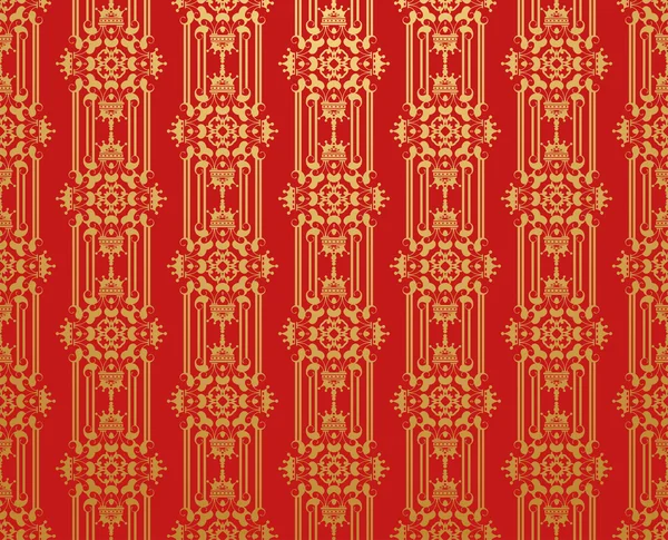 Koninklijke Wallpaper achtergrond voor uw ontwerp. Red — Stockfoto