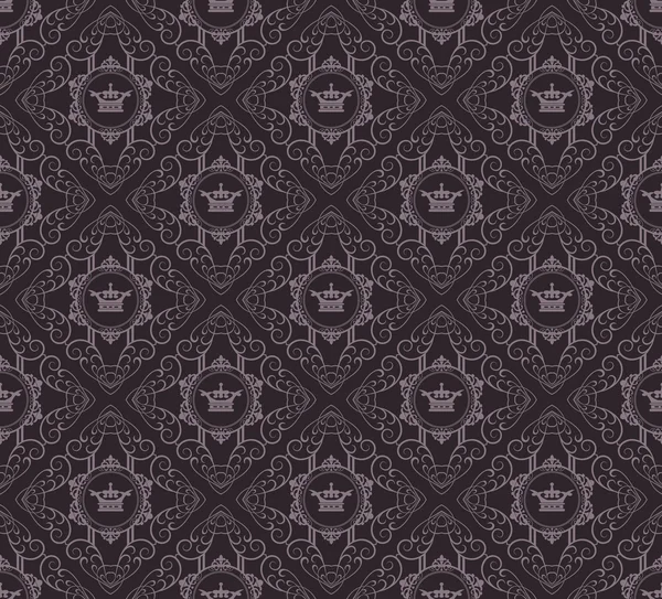 Seamless modeli. Retro duvar kağıdı