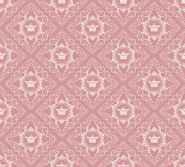 Seamless pattern. Royal Wallpaper for Your design — Stock Photo, Image