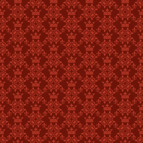 Seamless pattern. Royal Wallpaper for Your design — Stock Photo, Image