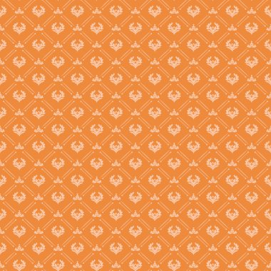 Royal duvar kağıdı. Seamless modeli. Vektör