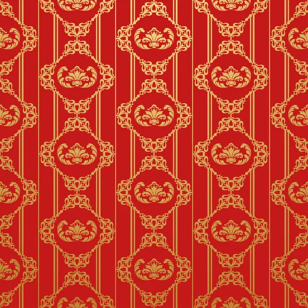 Koninklijke Wallpaper achtergrond voor uw ontwerp — Stockvector