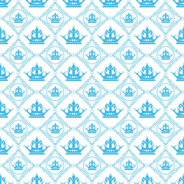 Seamless pattern. Royal Wallpaper — Stock Vector