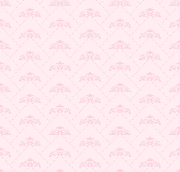 Patrón sin costuras. Fondo de pantalla real. Rosa — Vector de stock