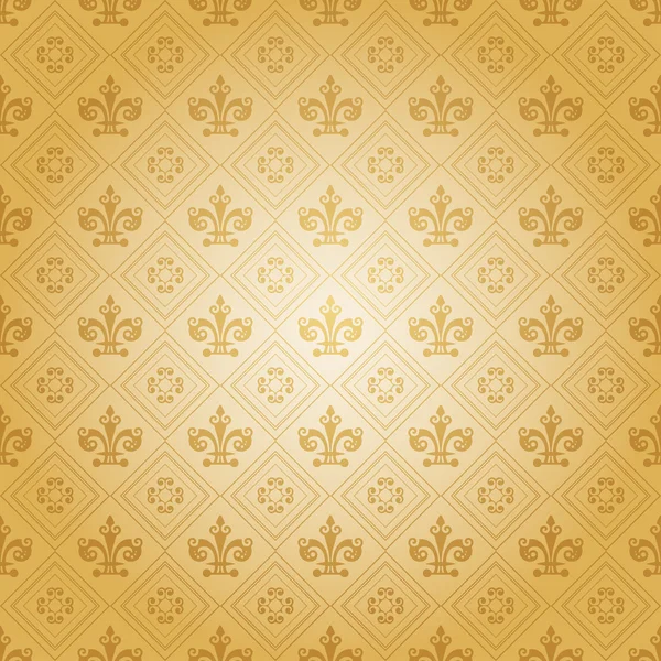 Antique Wallpaper Pattern — Stock Vector