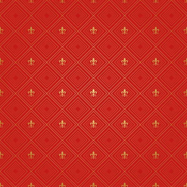 Koninklijke Wallpaper achtergrond — Stockvector