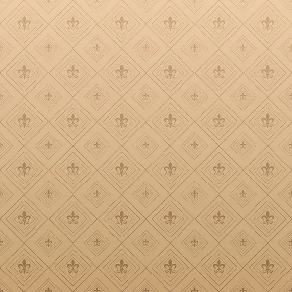 Antique Wallpaper Pattern — Stock Vector