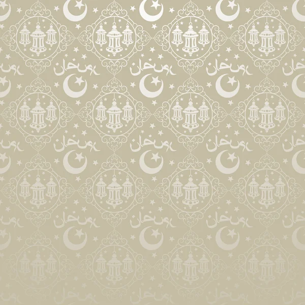 Ramadan motif papier peint — Image vectorielle