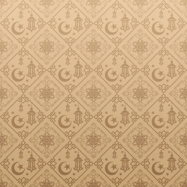 Ramadan motif papier peint — Image vectorielle