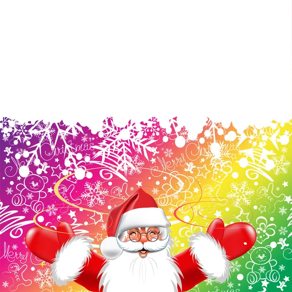 Merry Christmas, Santa Claus — Stock Vector