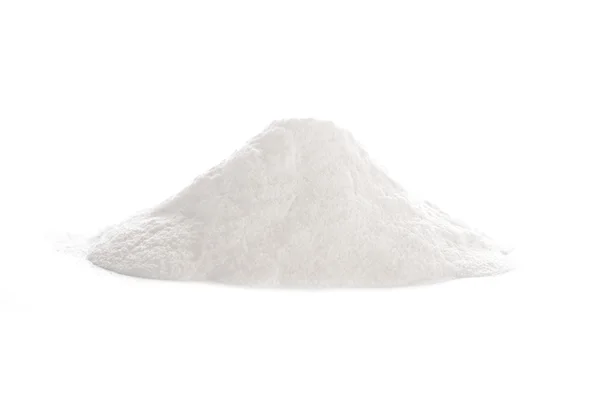 Baking powder on white — Stock Photo, Image