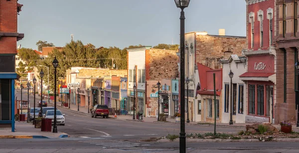 Bridge Street Het Wilde Westen Stad Las Vegas New Mexico Stockfoto