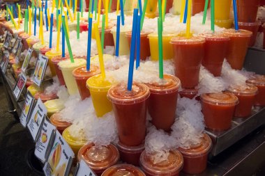 Barcelona piyasadan editoryal görüntü