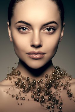 High-fashion Model Girl. Beauty Woman high fashion Vogue Style P