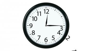 Saat. Numaraları düşme