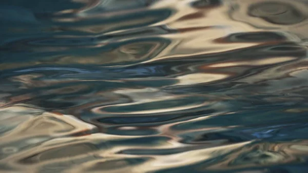 Візуалізація Яскравого Абстрактного Рідкометалевого Сплаву Поширюється Поверхні Металеві Хвилі Різнокольорова — стокове фото
