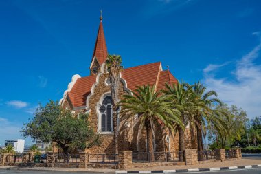 The Christ Church or Christuskirche is a historic landmark and Lutheran church in Windhoek, Namibia clipart