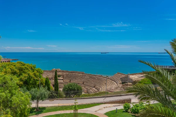 Roman amphitheatre in Tarragona, Costa Dorada, Catalonia, Spain — Stock Photo, Image