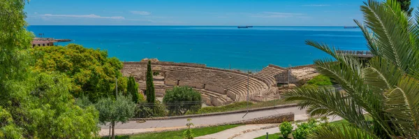 Roman amphitheatre in Tarragona, Costa Dorada, Catalonia, Spain — Stock Photo, Image