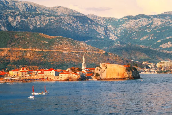 Old town in Budva Montenegro — Stock Photo, Image