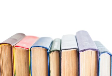 izole kitap yığını