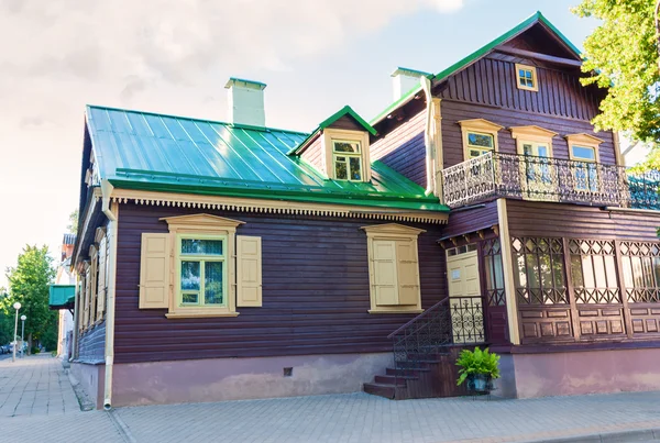 Gamla hus i Grodno — Stockfoto