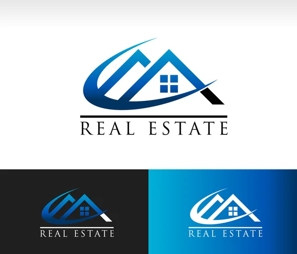 Real Estate House Roof Icon — Stock Vector