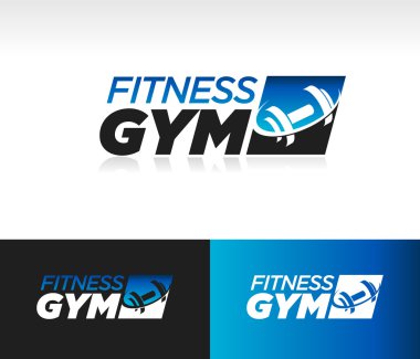 Spor salonu Fitness Logo Simge