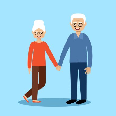 Sevgi dolu çift erkek ve kadın