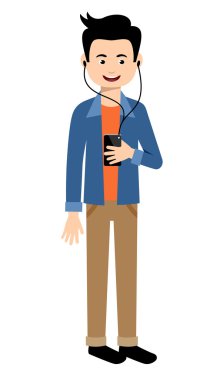 Bir gadget'ı ile modern insan