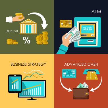 Bankacılık Icons set