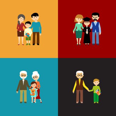 Aile yaşam düz ayarlamak