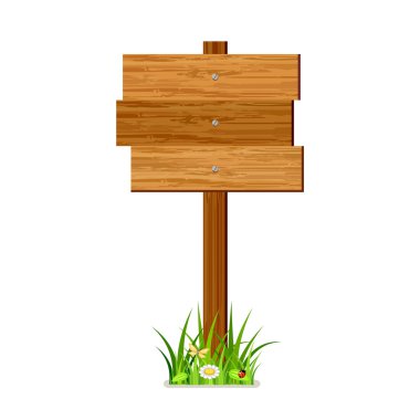 Vektör ahşap dizin