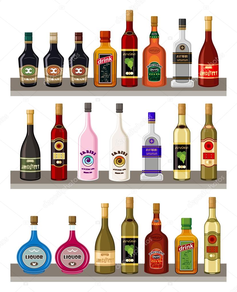 Vector   Alcoholic beverages